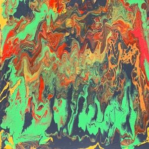 Boundary Layer II #7218 original acrylic on canvas